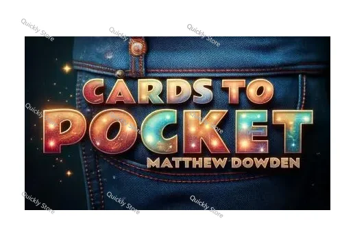 

Matthew Dowden - Cards To Pocket Magic tricks (Instant Download) Quickly send