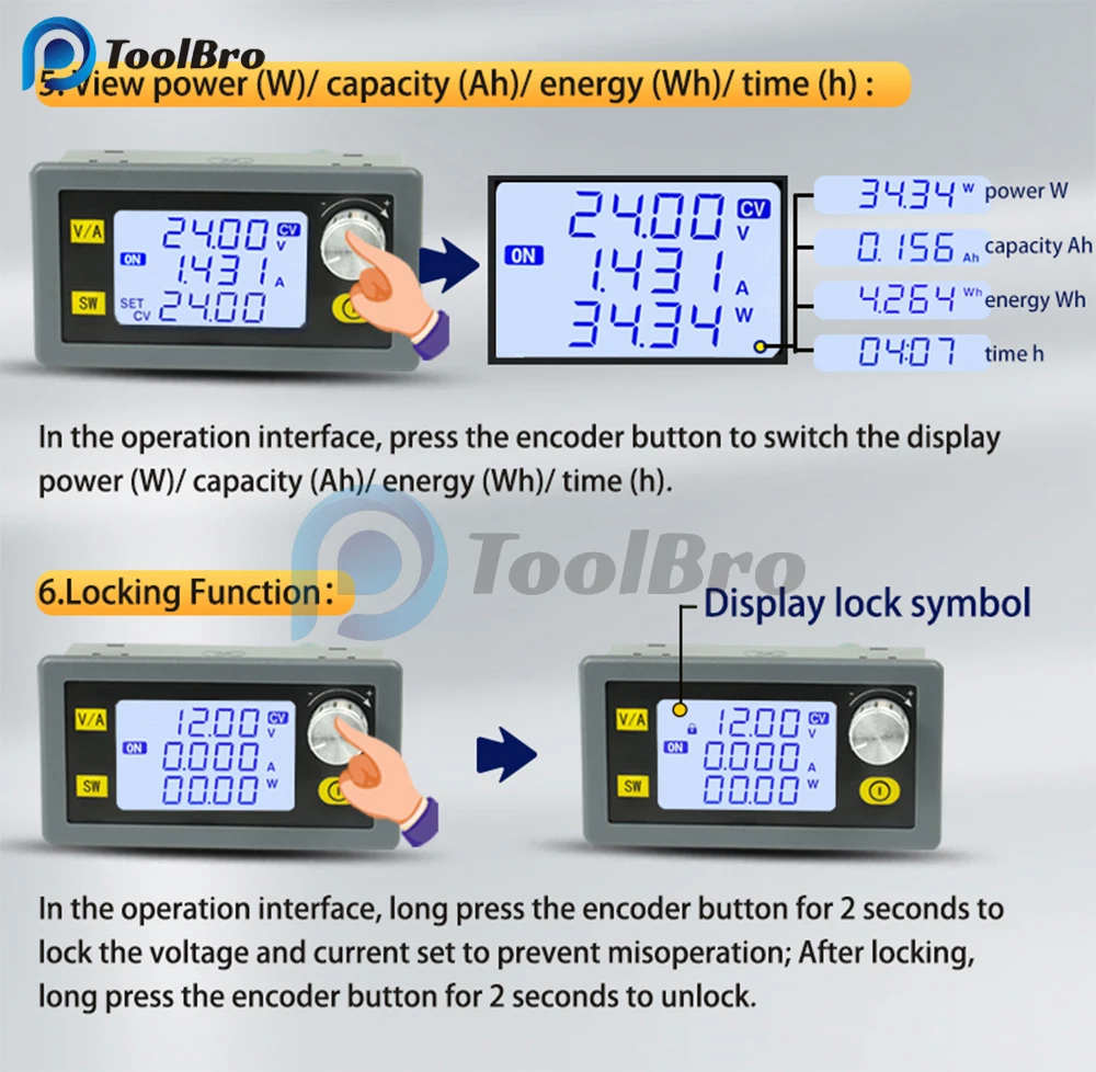 

ModBus 900 Вт 15 А с ЧПУ, регулируемый понижающий преобразователь постоянного тока в постоянный ток 6 В-70 В до 0-60 В, регулятор напряжения, силовой трансформатор