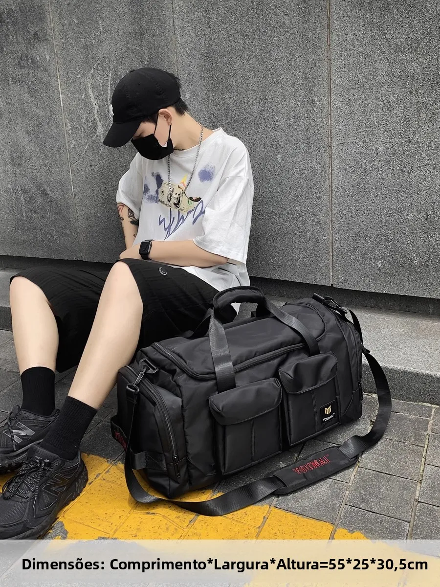 new-men's-fitness-bag-wet-and-dry-separation-sports-training-handbag-for-short-business-trips-large-capacity-shoulder-bag