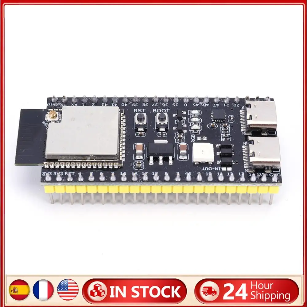 1-5pcs-esp32-s3-placa-de-desenvolvimento-24g-modulo-wifi-para-arduino-esp-idf-esp32-s3-wroom-1-n8r2-n16r8-44pin-tipo-c-8m-psram