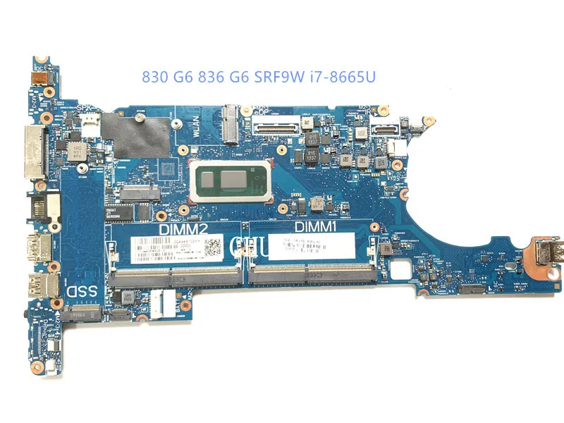 

L60638-601 L60638-001 Mainboard For HP EliteBook 830 G6 836 G6 Laptop Motherboard 6050A3022401 Mainboard SRF9W i7-8665U