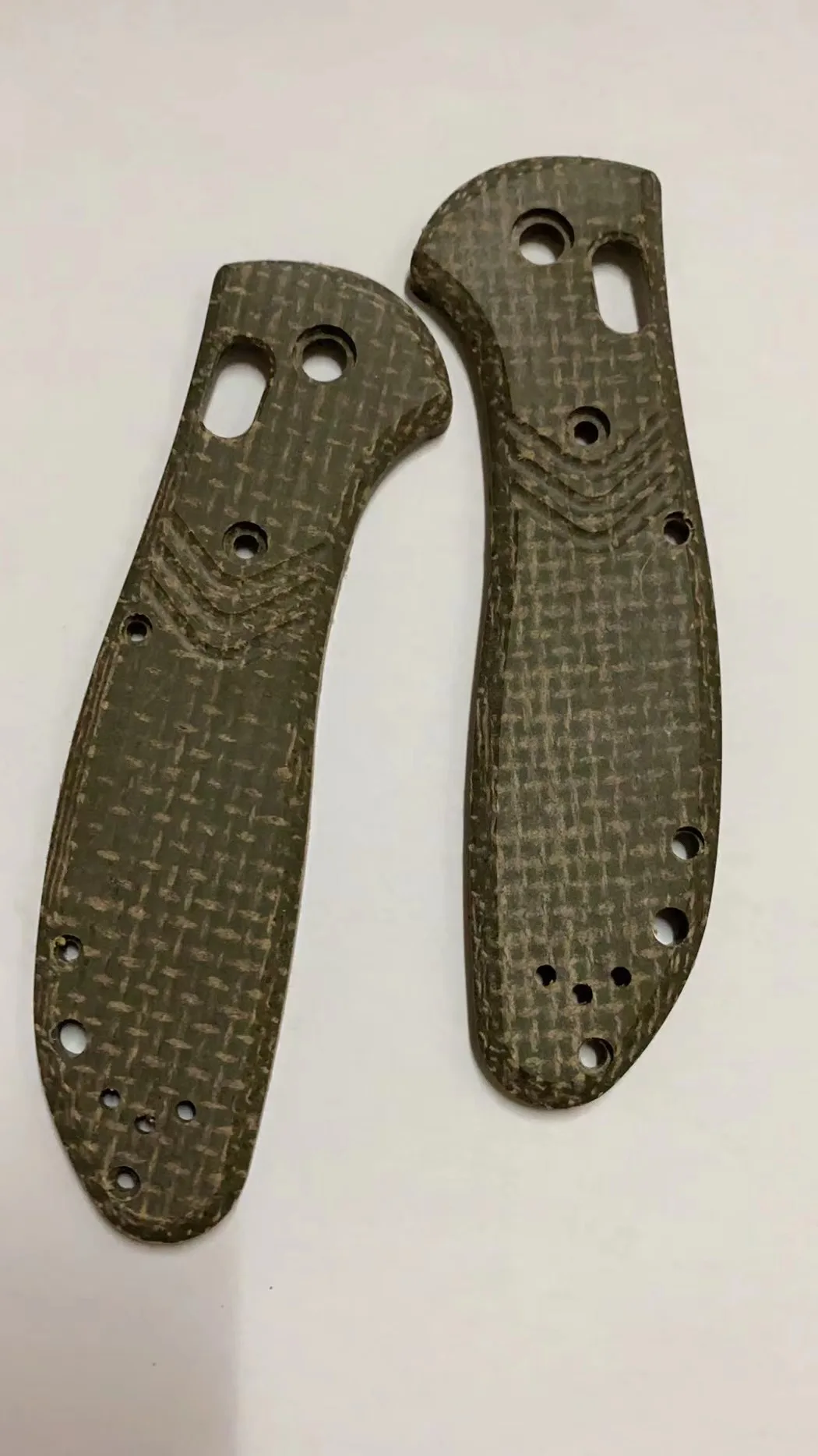 2025 جديد مخصص Micarta المواد سكين الموازين ل Benchmade Griptilian 551 مقابض سكين للفرد أجزاء DIY بها بنفسك جعل الملحقات قبضة
