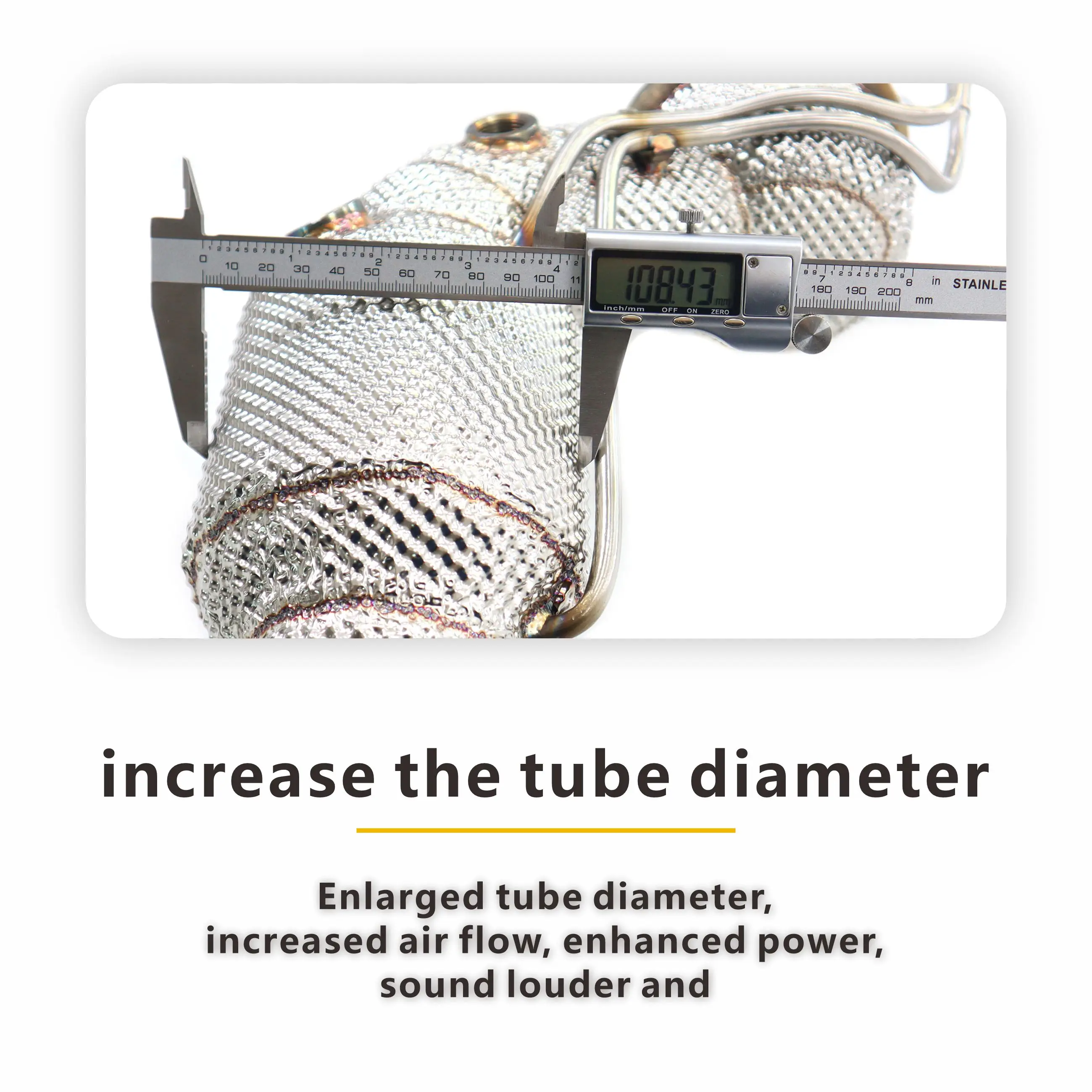 【معتمد على الأداء】أنبوب سفلي لأداء Ferari 812 6.5L V12 HMD مع درع حراري من التيتانيوم | حل حذف OPF/GPF | ماكس #5