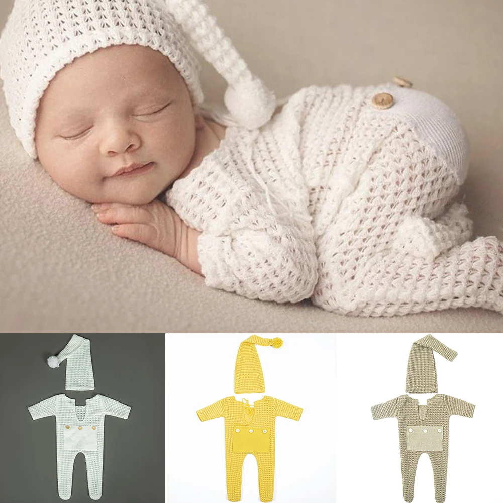 Newborn Photography Props Baby Costume Clothes Set Cute for New Born Baby Girl Boy Photografia Photo Props Babies Accessories