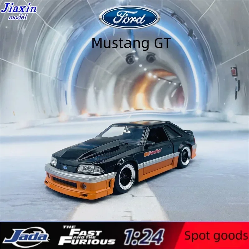 مجموعة عرض Jada 1:24 Ford Mustang GT Rare Limited Edition لهدايا عيد ميلاد الأطفال