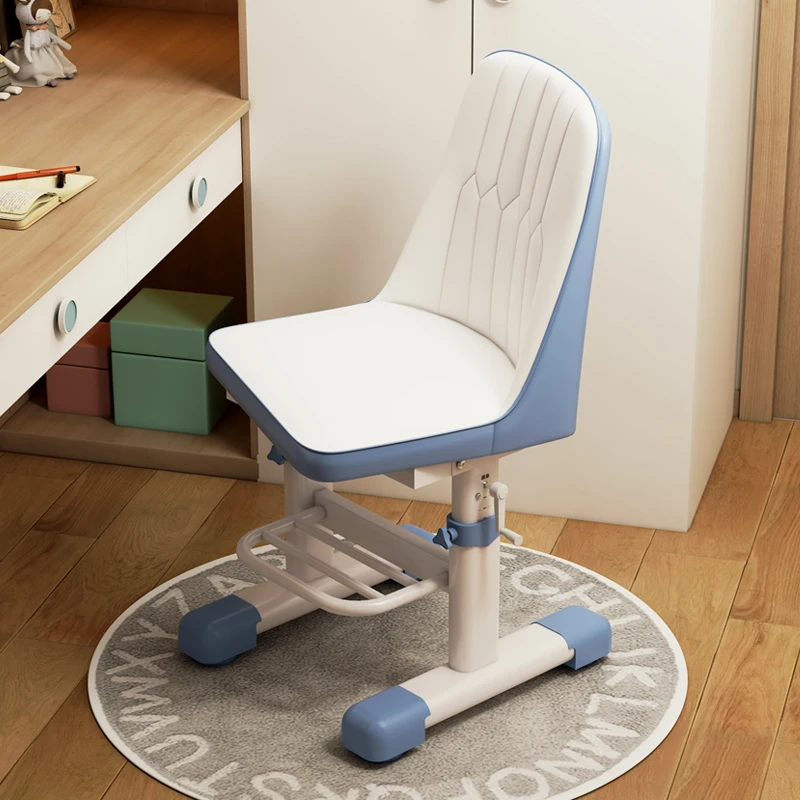 Stool Kids Furniture Chair Childrens Comfortable Chairs Children High Children's Child Growing Room Table Cadeira Alta Auxiliary