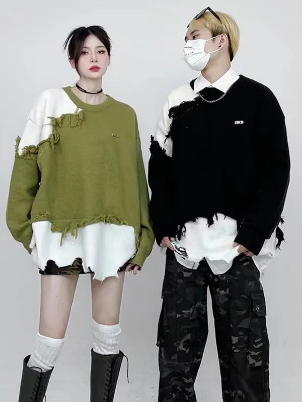 

Sweaters Jumpers Pullovers Womens Sweater Ladies Worsted Herringbone Regular-Cut Professional Business Meeting Formal Lady OL BF