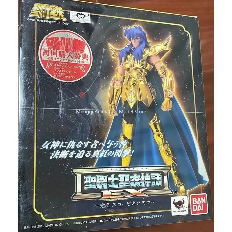 متوفر في المخزون بانداي سانت القماش أسطورة EX Saint Seiya أنيمي نموذج شخصية ألعاب أطفال هدية مجموعة