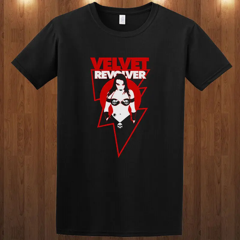 Velvet Revolver rock band DTG Premium cotton T Shirt tees