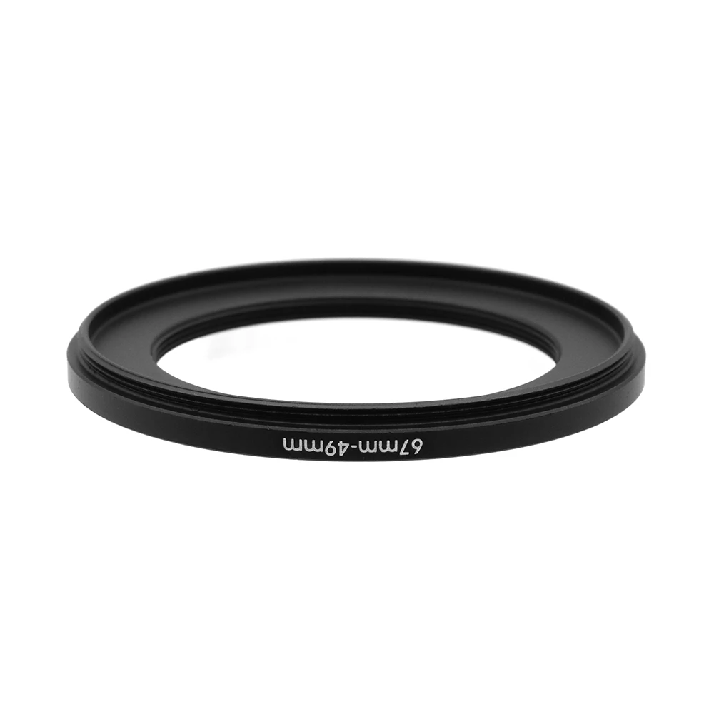 62-37mm,62-43mm,62-46mm,62-49mm,62-52mm,62-55mm,62-58mm,67-46mm,67-49mm Step Down Ring Camera Lens Filter Adapter Ring