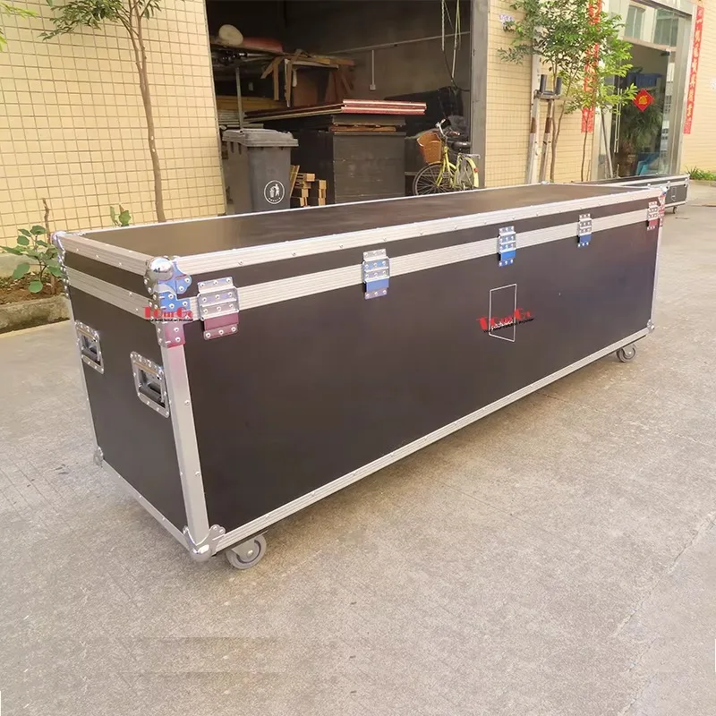 Custom Telescope Adjustable Pipe and Drape Pole ATA Flight Case