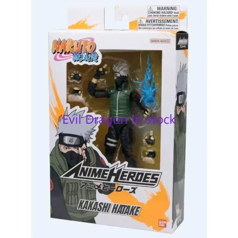 

Bandai Original NARUTO Anime Figure Uzumaki Naruto Uchiha Sasuke Hatake Kakashi Action Figure Model Toys for Kids Gift