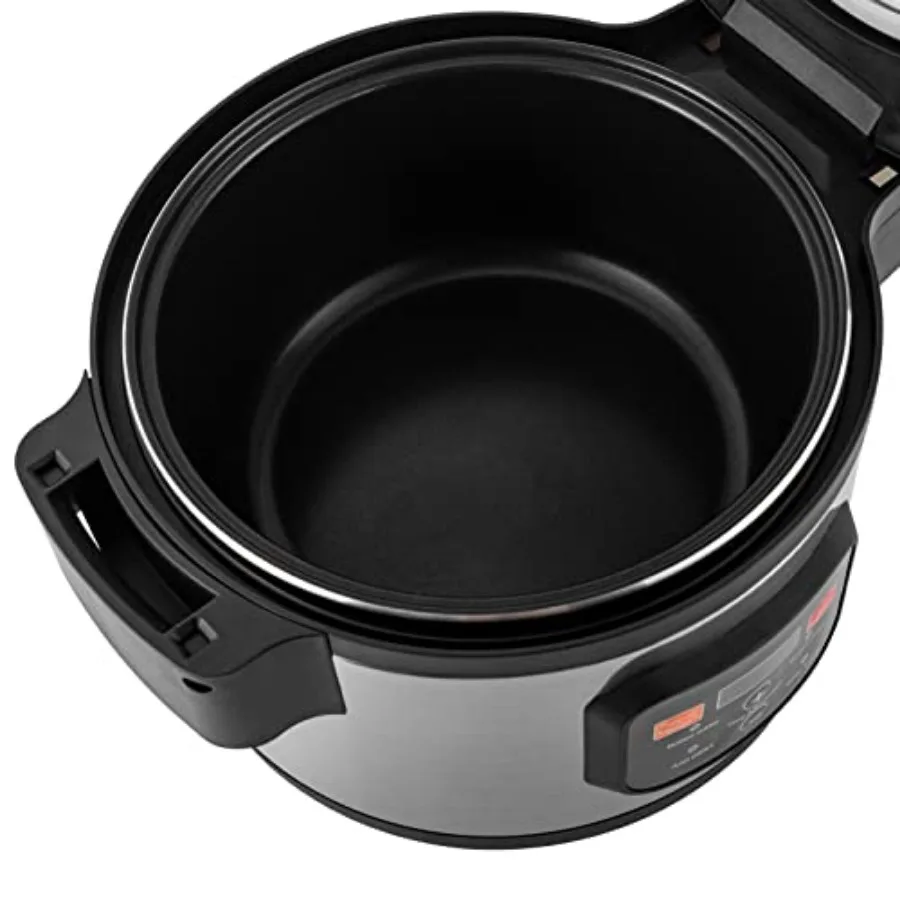 Commercial 12L Automatic Boba Cooker Pearl Pot 110V Non-Stick Tapioca Pearl Cooker with Touchscreen High-Efficiency Pearl Maker