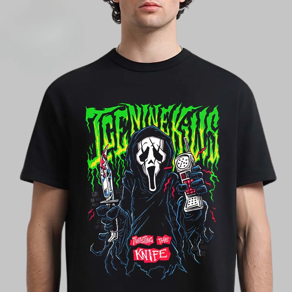 Hot Rare Ice Nine Kills Cotton Band Shirt Unisex Summer Short Sleeve Fashion Brand Tee Luxury Casual Vintage T-shirt