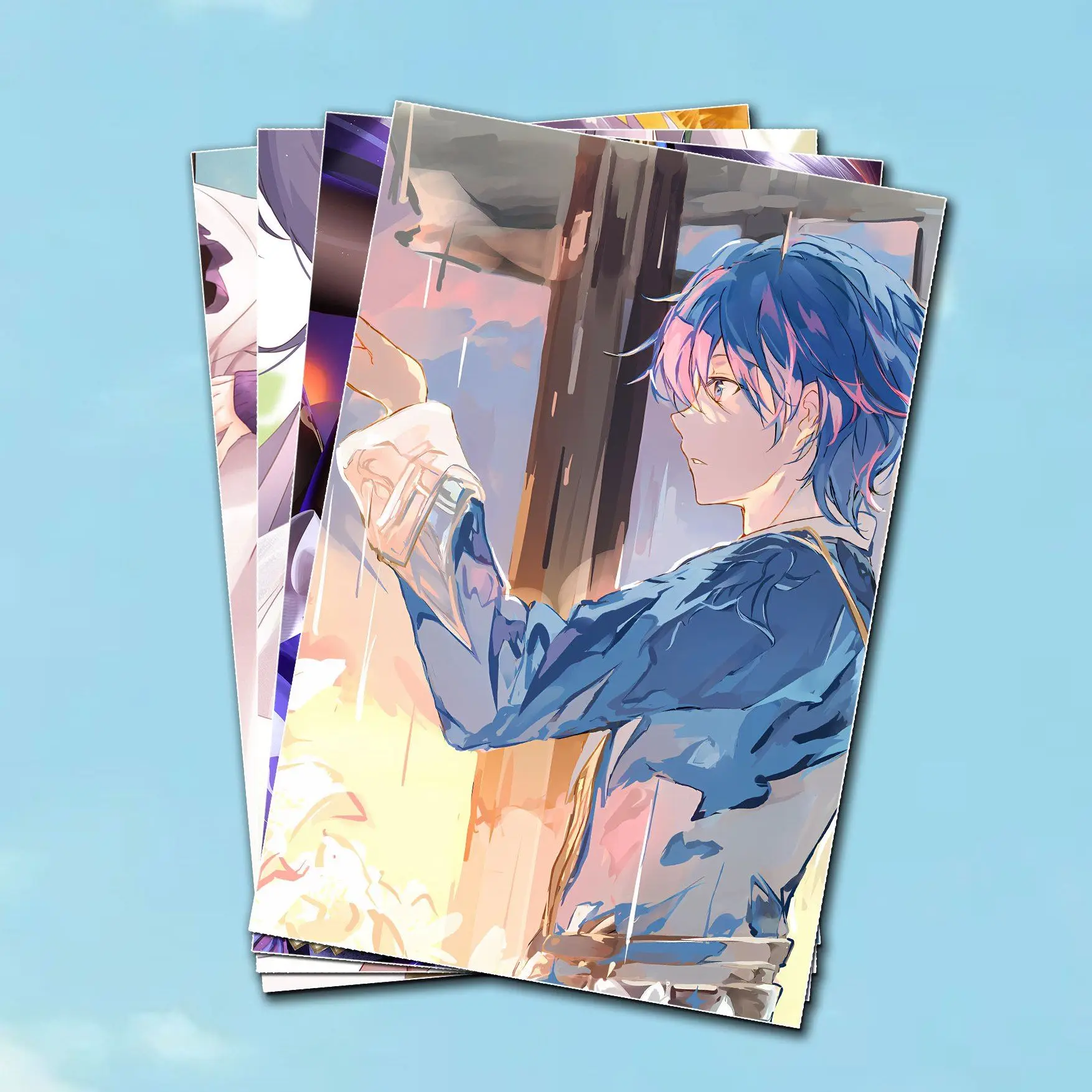 Soul Land comic Photo book card acrylic stand card sticker badge key chain poster
