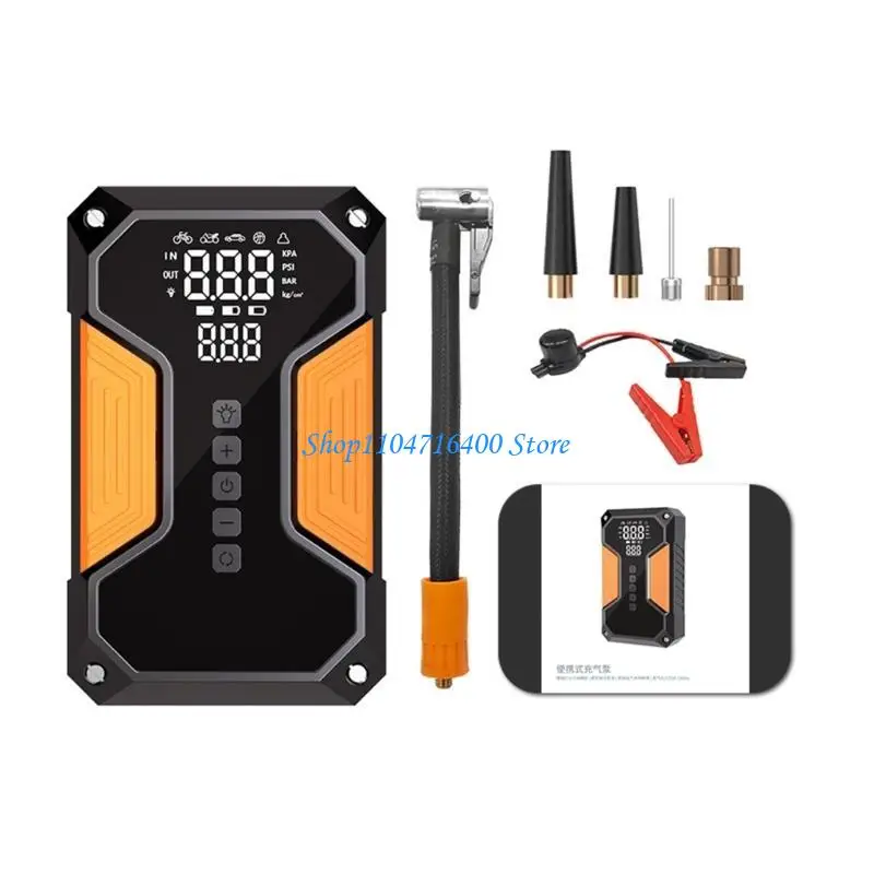 y1gd Vehicle Air Compressor with Pressure Detection Wireless Charging Pack Design