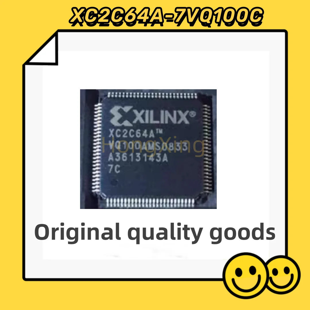 XC2C64A-7VQ100C     100-VQFP（14x14）  FPGA-field programmable gate array