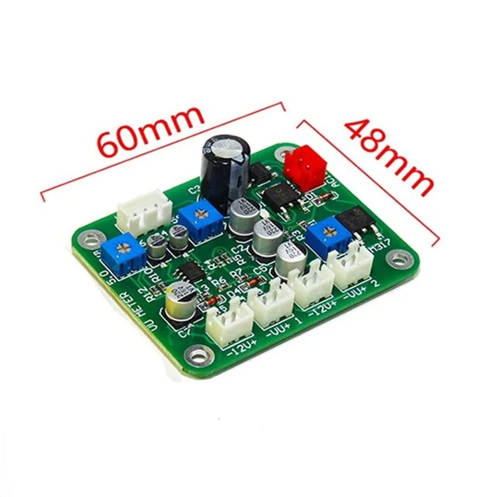 Misuratore VU da 35mm indicatore di livello Audio Stereo misuratore Audio retroilluminazione regolabile + scheda Driver per amplificatore HiFi