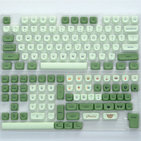 135 Keys Matcha Green KOA MOA Profile Keycaps Japanese Korean Dye-Sub PBT Keycap For Cherry Mx Switch Mechanical Keyboard 7U ISO