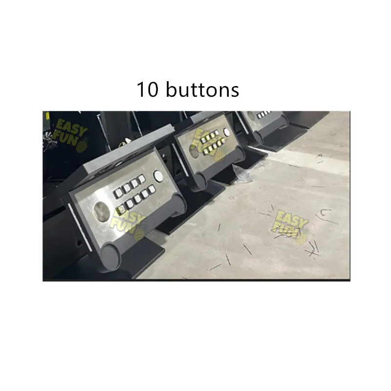 آلة ألعاب المهارات الشهيرة ذات الشاشة المزدوجة وزر بيضاوي كبير للعب الممرات التي تعمل باللعبة Huff N Puff #4