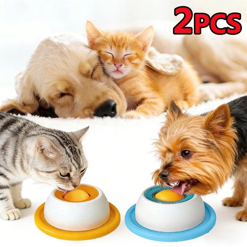 Alfombrilla Lamedora para Mascotas, Plato Lamedor de Yogur, Comedero Lento para Perros y Gatos, Tazón Interactivo para Snacks, Promueve la Salud Dental, Tazón Alfombrilla Lamedora para Mascotas