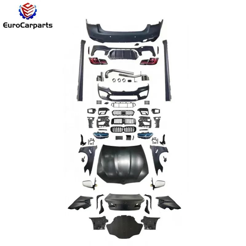 

Factory hot selling BM 2011- 2016 Year 5S 5 Series F10 F18 Upgrade to 2021 up G30 G38 M5 Style Body Kit Car Bumpers with Headl