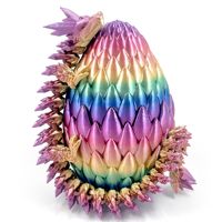 Dragon Egg, Lava Dragon Eggs with Base Ornaments, Handmade Sculpture Resin Crystal Dragon Souvenir, Dragon Ornaments Gift