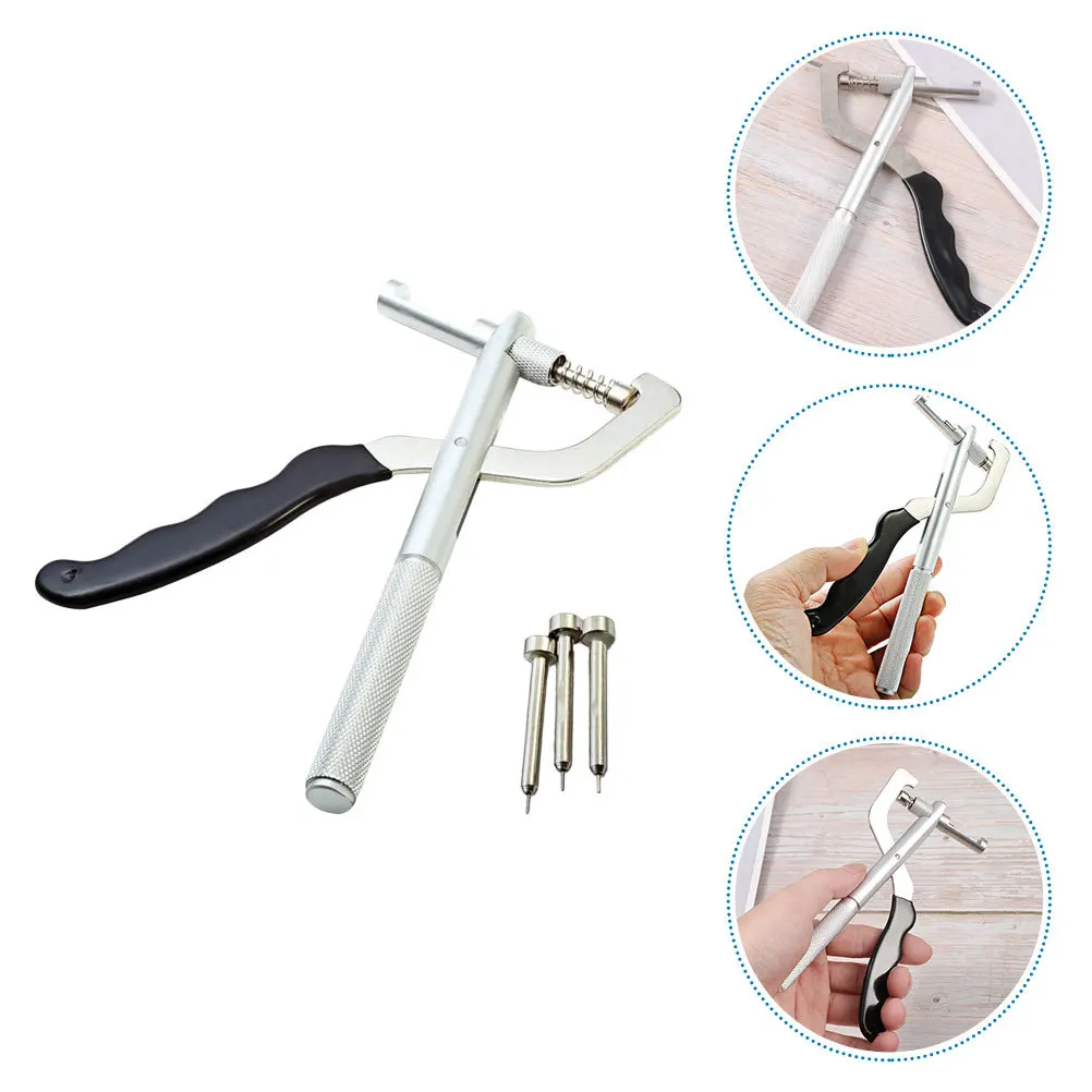 

1Set Watchband Pliers Sturdy Structure Not Easy to Rust Suitable for Watchbands Bracelets and More Link Pin Removing Pliers