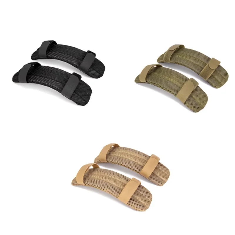 Pair Set Tactical Vest Shoulder Strap Pad Comfort Cushion Nylon Mesh Protect Pads Molle For FCPC/JPC Hiking Backpack Accessories