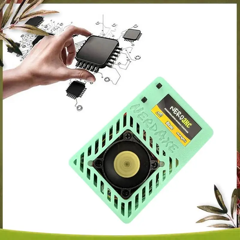 

New-Nerdaxe Miner With Display Nerdminer 500Gh/S BM1366 S19XP ASIC Bitaxe Bitcoin Micro Miner Lottery Mining Miner AU PLUG