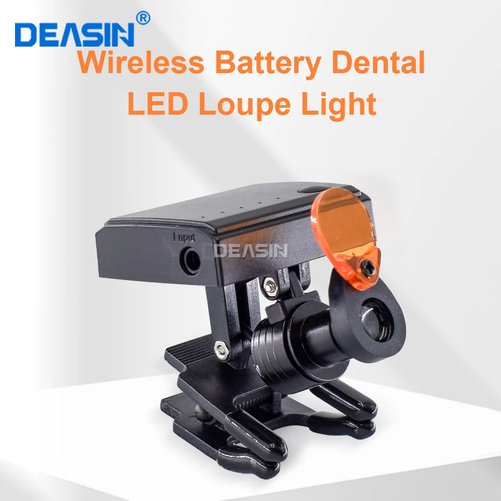 

Dental Headlight for Loupe wireless Portable 5W LED Headlamp with Optical Filter for Dental Surgical Head Light