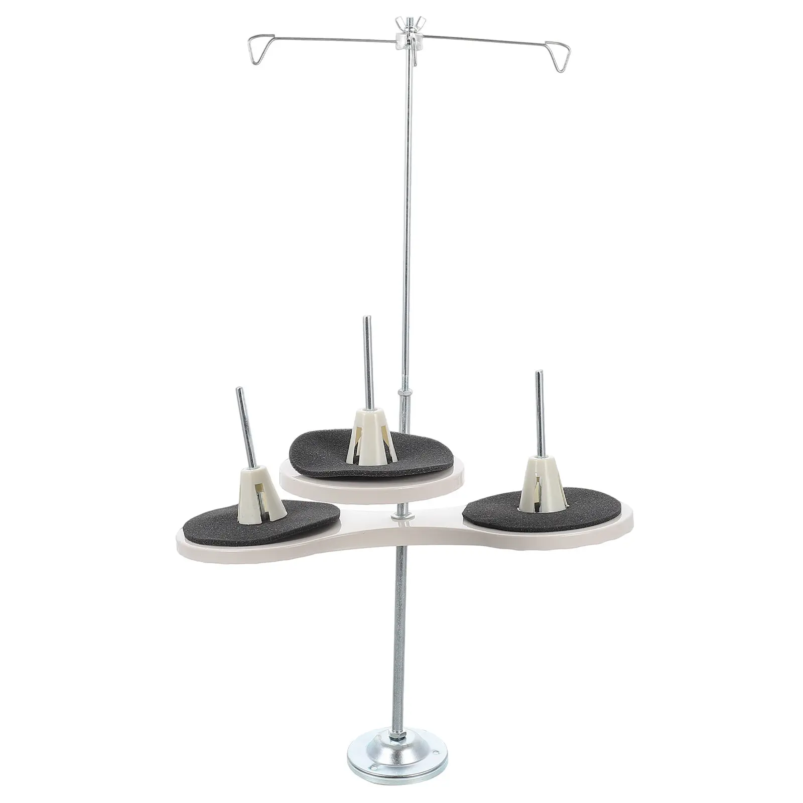 

Professional Adjustable Sewing Thread Stand Spool Holder Stable Weighted Base Smooth Thread Flow for Sewing Machine Supplies