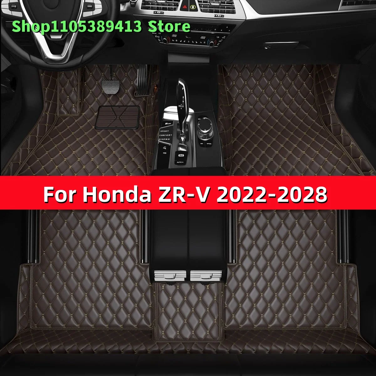 

Auto Custom Car Floor Mats For Honda ZR-V 2022 2023 2024 2025 2026 2027 2028 Car Mat Accessories Mats Carpets