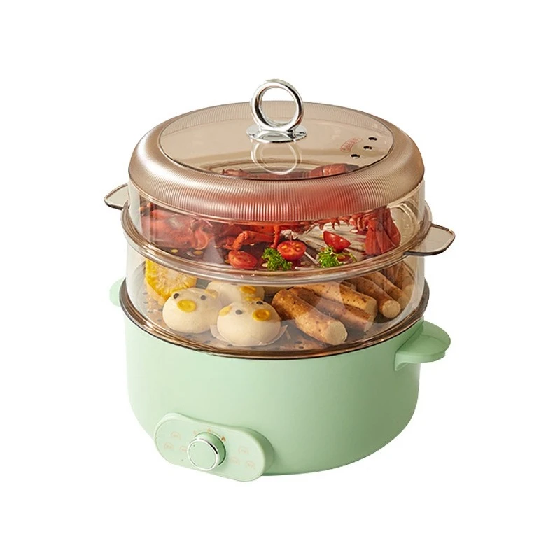 

Mandarin duck electric hot pot household non-stick pan multi-functional integrated pan large-capacity dormitory electric wok