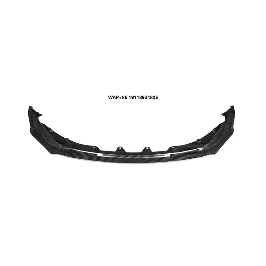 

V Style Dry Carbon Fiber Front Bumper Lip For G80 M3 G82 M4 Carbon Fiber Body Kit