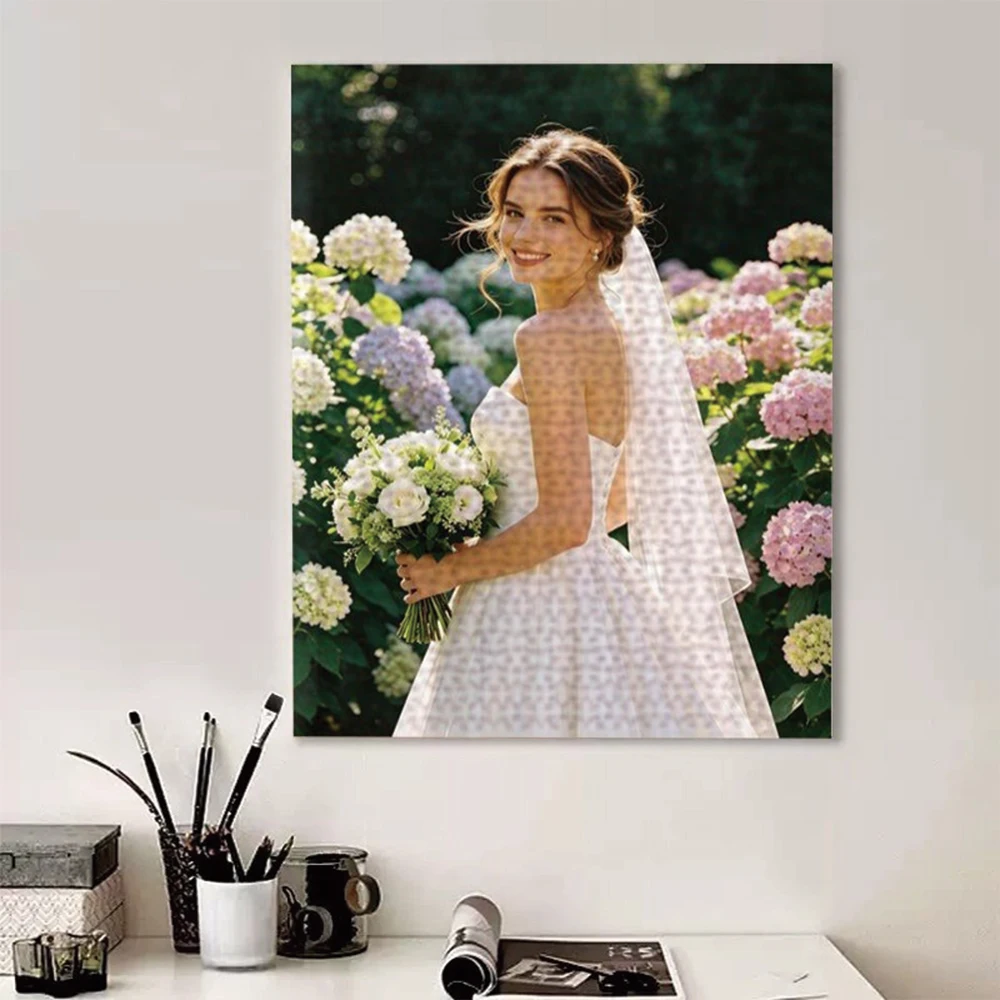 35/300/500/1000pcs Personalized Custom Photo Puzzle Couple Photos Customize Jigsaw Puzzle For CouplesCouples Family Christmas