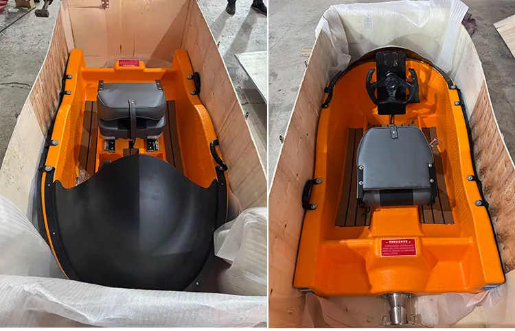Custom Mini Ocean Jet Kart Boat, Compact Portable Structure High Performance Power Component for Sea Lake Outdoor Water Sport Ra