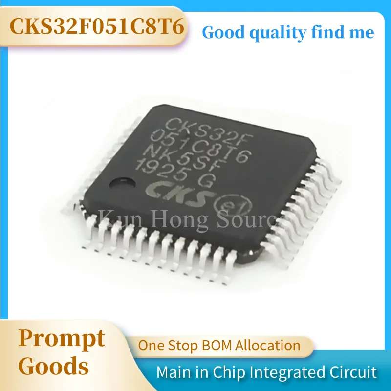 100% Original CKS32F051C8T6 LQFP-48(7x7) Single Chip Microcomputer With ARM Cortex-M0 Processor And CPU Frequency Of 48MHz