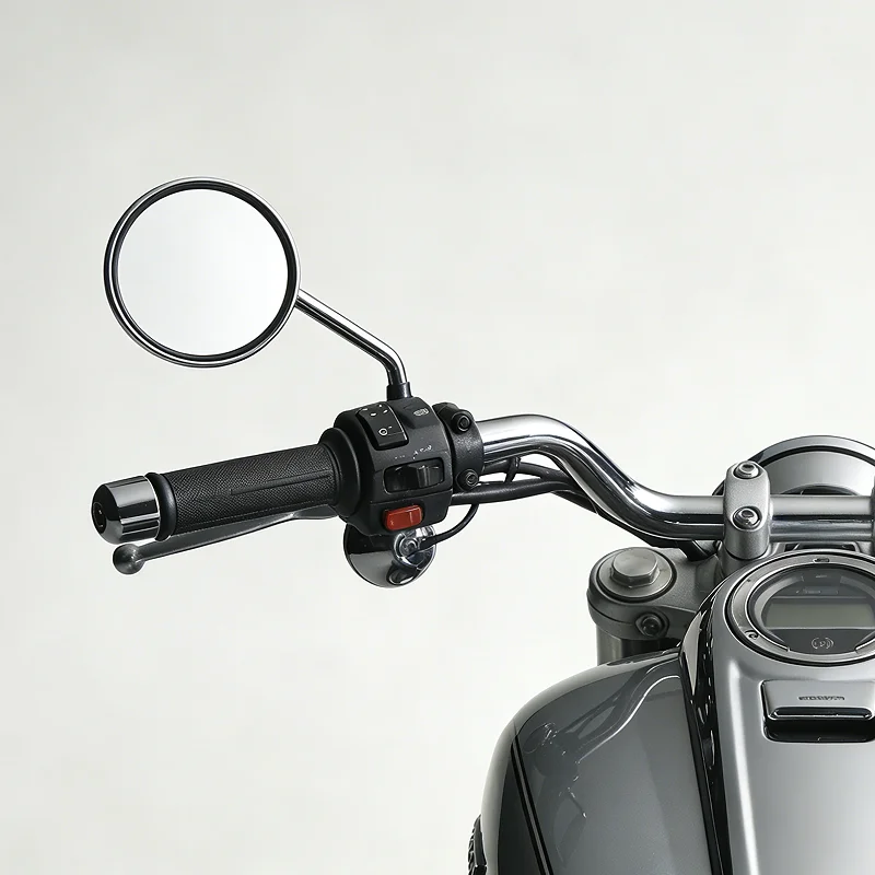 LMODRI Universal Motorcycle Motorbike Rear View Mirror Electrombile Back Side Mirrors 8mm 10mm Thread For Honda