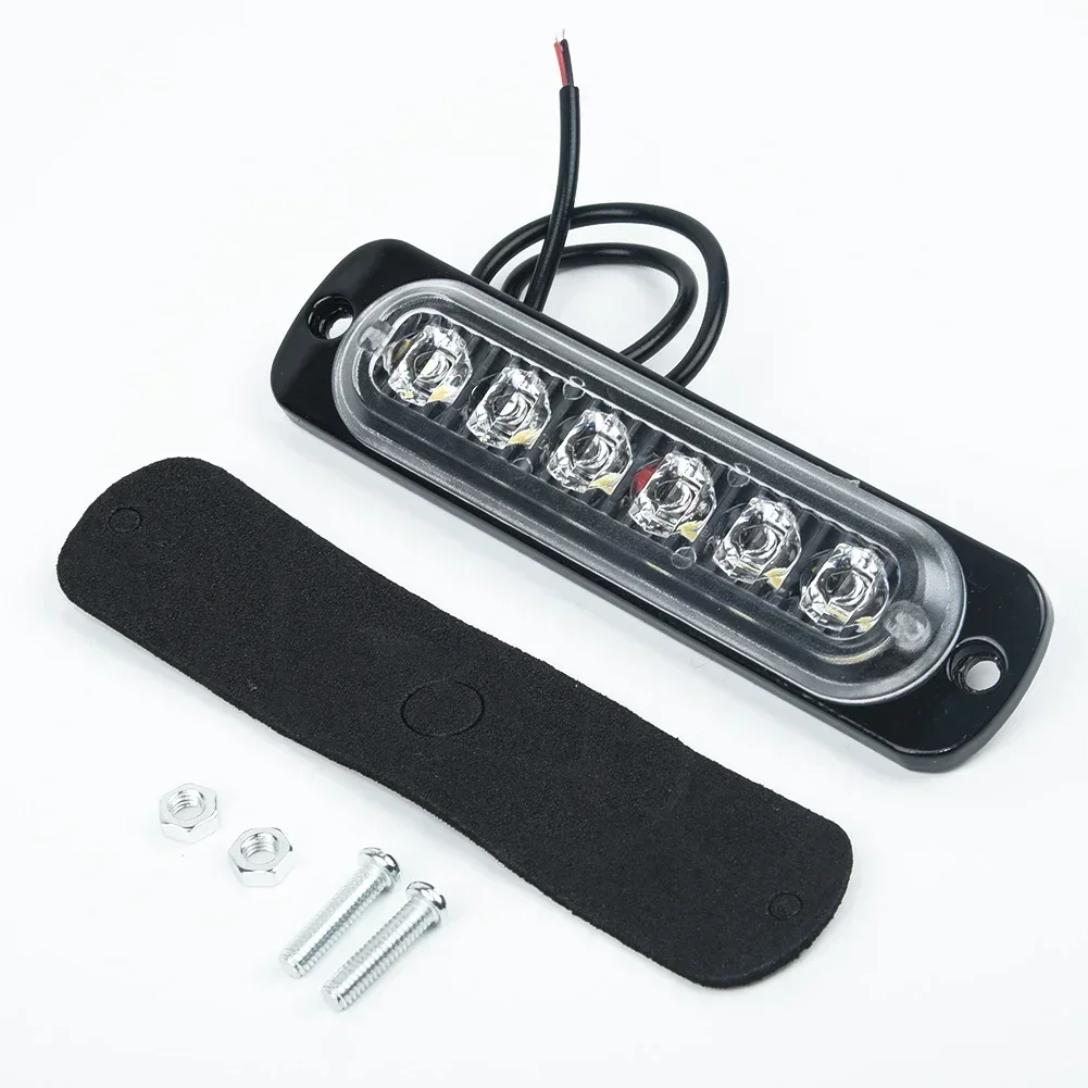 6 LED Car Lights With 1pc Protection Pads LED Light Work Bar Lamp Driving Fog Offroad SUV 4WD Auto Car Boat Truck