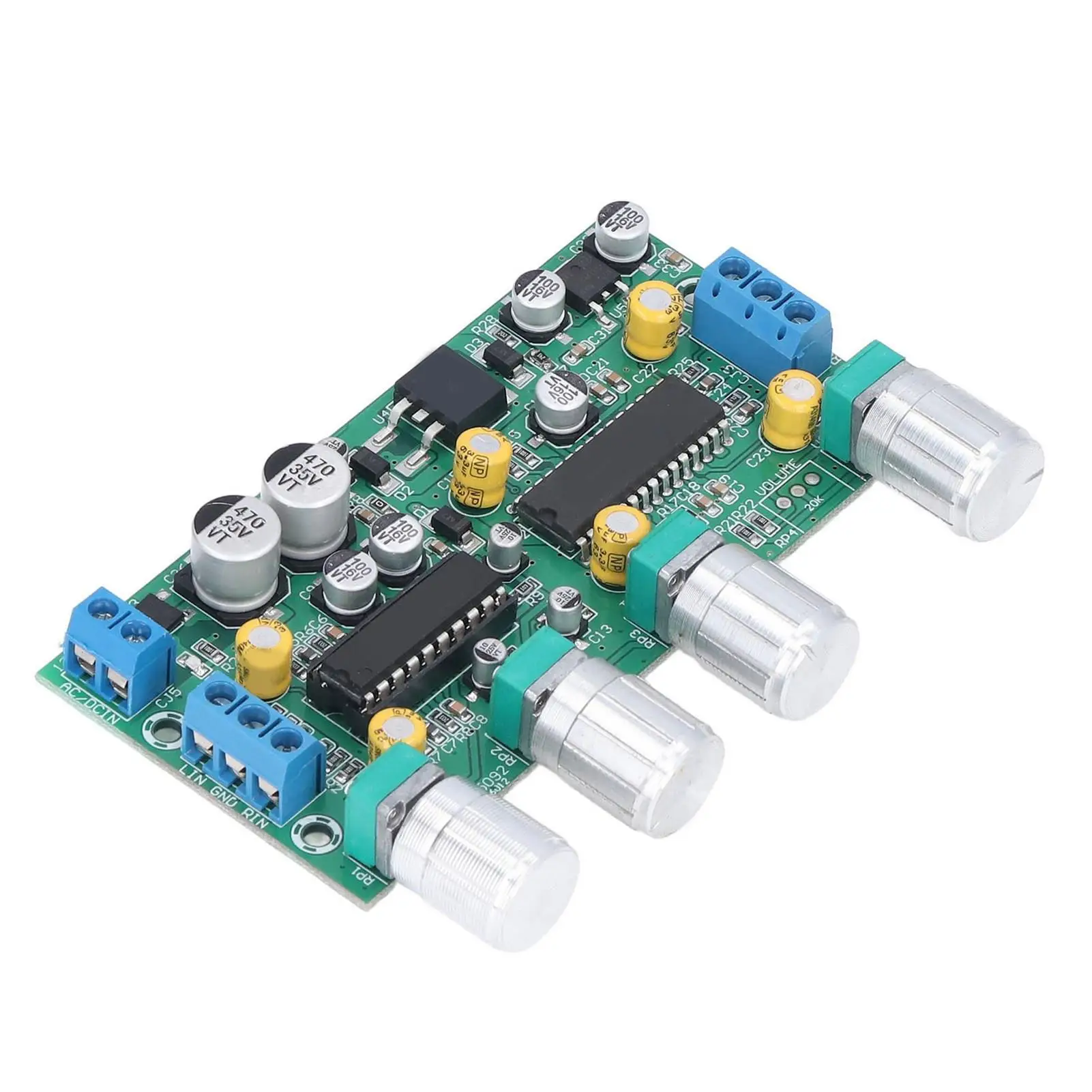 for home Theater Audio Amplifier Module Preamplifier Volume Control Power Board