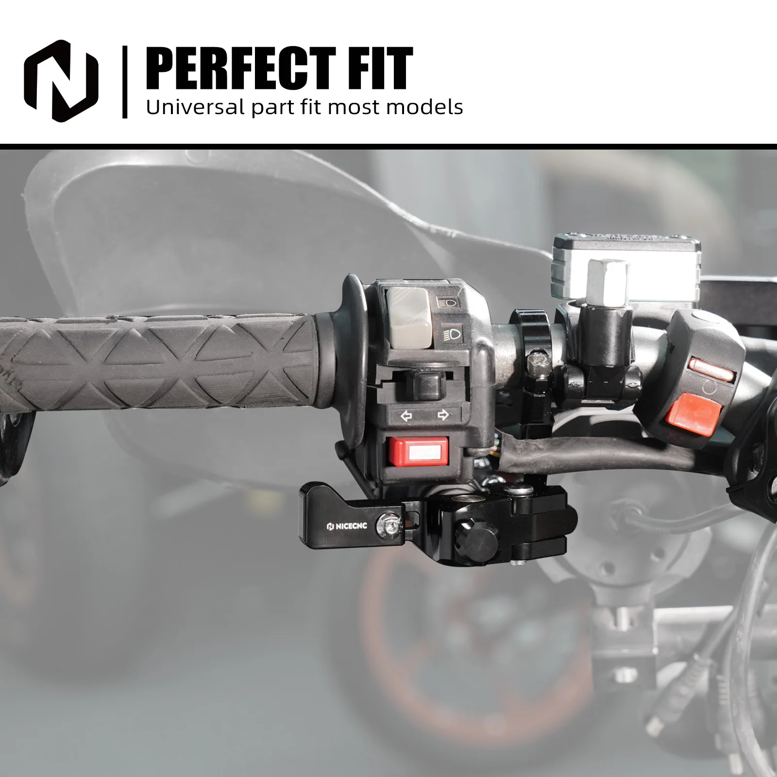 العالمي ل KTM 690 إندورو R Husqvarna 701 Supermoto 22 مللي متر المقود اليسار الإبهام الفرامل الجمعية لياماها Tenere 700 XTZ07 T700 #6