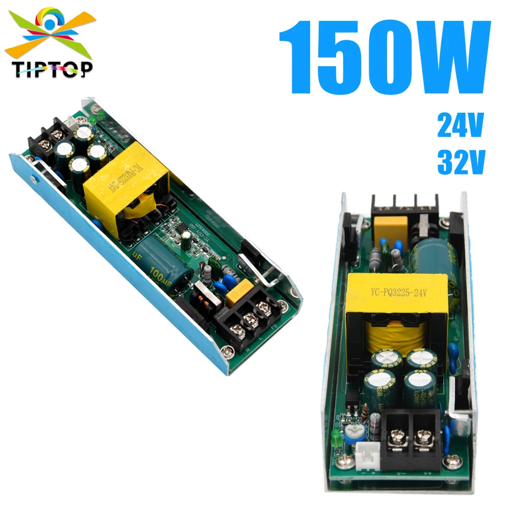 TIPTOP 150W Power Supply 24V 32V Output Voltage 24V 12V For 7x12W 12x12W 36X3W Led Moving Head Light Mini Kingkong Moving Head