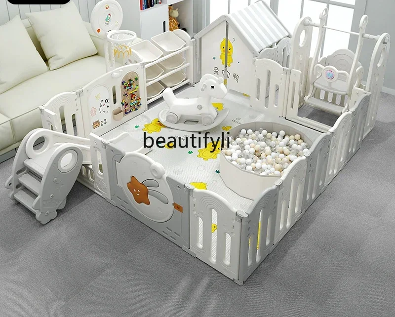 Fence Baby Fence Ground Baby Play Fence, Indoor Crawling Mat Household Fence