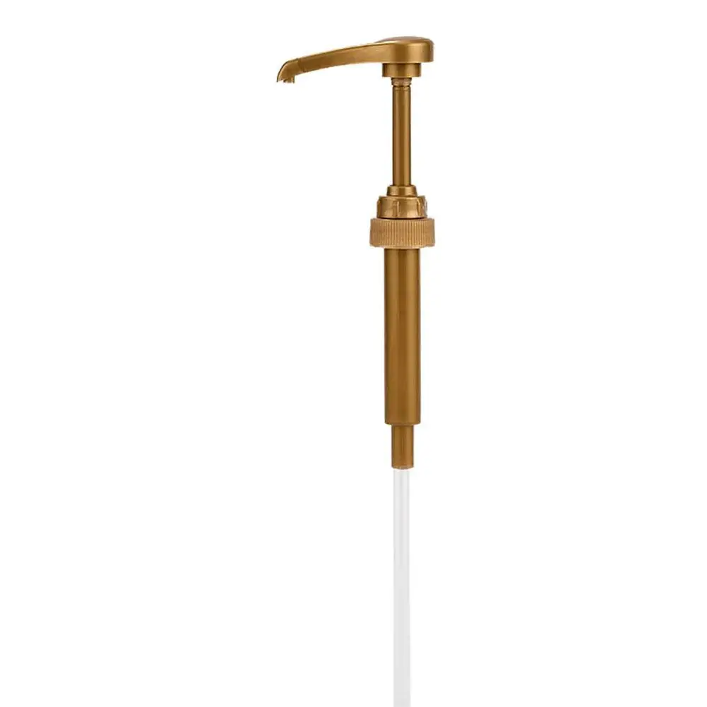 Leeseph Syrup Pump Coffee Syrup Pump Dispenser Syrup Pump Press Action Pump Head for Coffee Syrups for Juice Bottle Dispenser