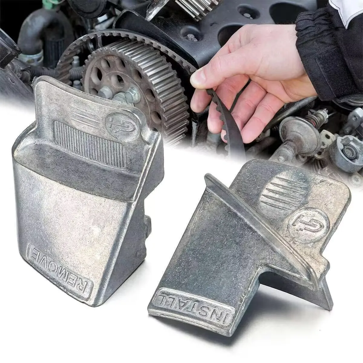 

Набор инструментов для снятия и установки ремней (2 шт.), инструменты для снятия приводных ремней для автомобиля