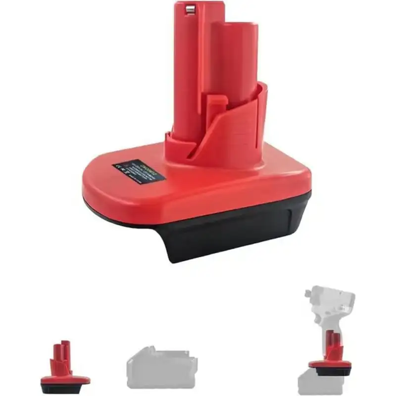 

DM20M12 to Adapter Converter for Milwaukee for M18 for Dewalt 18V Battery For Milwaukee For M12 12V Power Tools