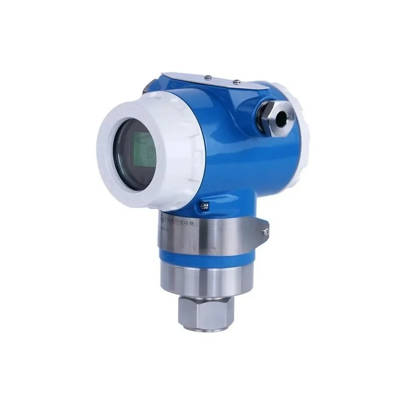 Direct-mounted pressure transmitter capacitor pressure sensor