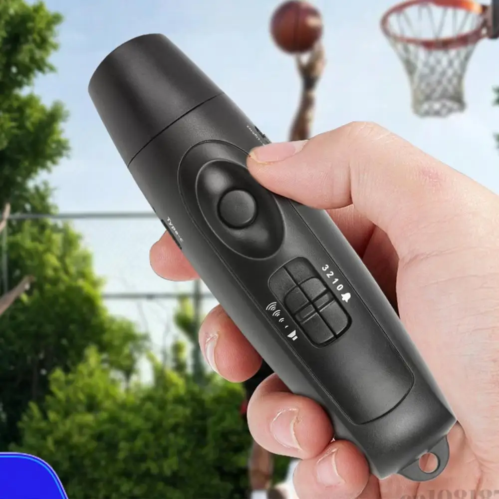 

Electronic Air Bear Horn USB Rechargeable Survival Whistle with LED Safety Light with Lanyard for Hiking Camping Scare Bears