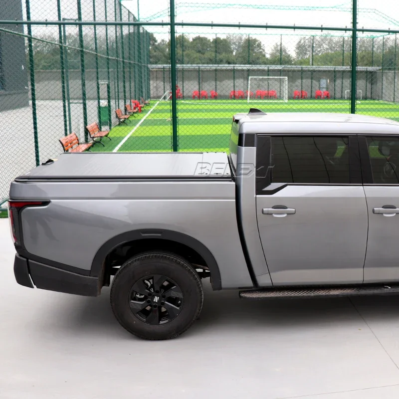 Benext Factory Folding Waterproof Retractable Aluminum Tonneau Cover for Pickup Trucks Z9 Navara NP300 Mitsubis